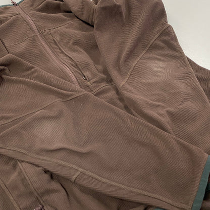 【中古品】【メンズ】 ARC’TERYX アークテリクス POLARTEC FLEECE JACKET ポータテック フリース ジャケット アウター 144-260209-cs-03-izu サイズ：L カラー：ブラウン 万代Net店