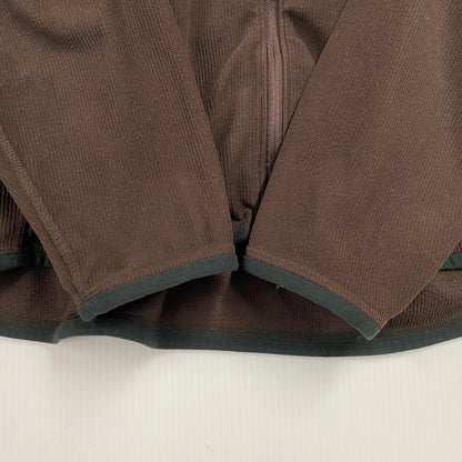 【中古品】【メンズ】 ARC’TERYX アークテリクス POLARTEC FLEECE JACKET ポータテック フリース ジャケット アウター 144-260209-cs-03-izu サイズ：L カラー：ブラウン 万代Net店
