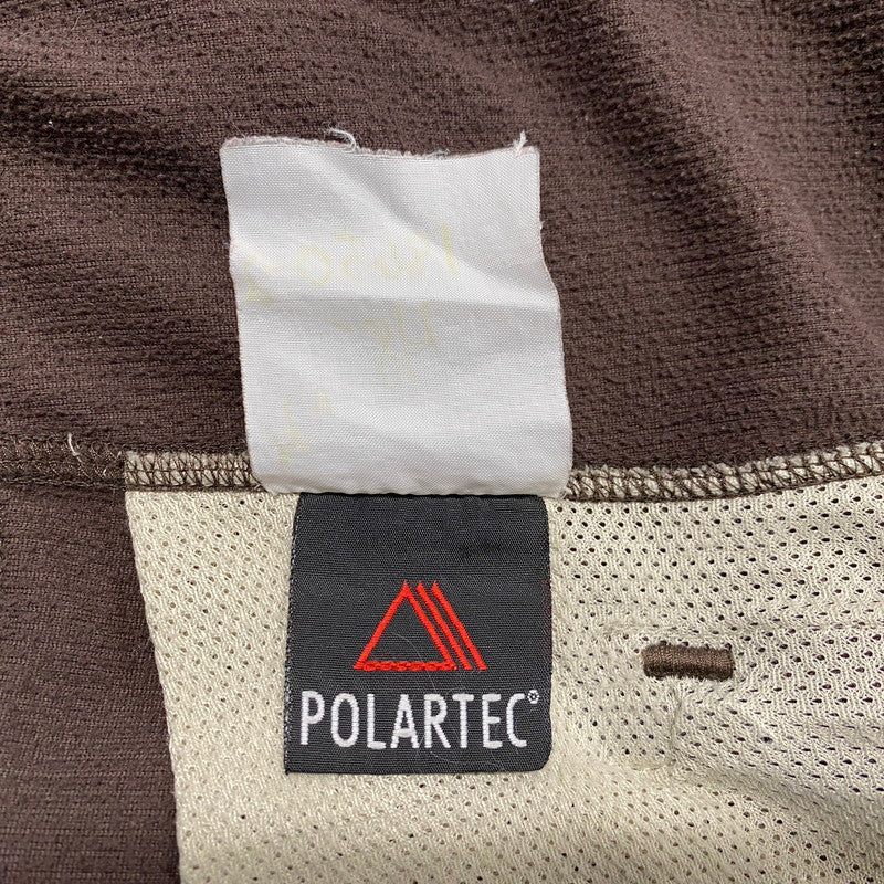 【中古品】【メンズ】 ARC’TERYX アークテリクス POLARTEC FLEECE JACKET ポータテック フリース ジャケット アウター 144-260209-cs-03-izu サイズ：L カラー：ブラウン 万代Net店
