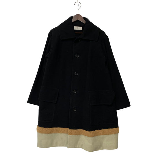 【中古品】【レディース】 NOOY ヌーイ WOOL COAT ウール コート アウター 170-260212-cs-11-izu サイズ：不明 カラー：ブラック 万代Net店