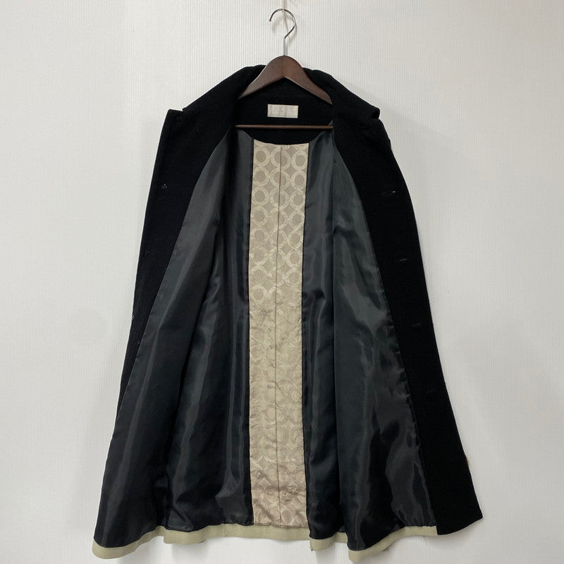 【中古品】【レディース】 NOOY ヌーイ WOOL COAT ウール コート アウター 170-260212-cs-11-izu サイズ：不明 カラー：ブラック 万代Net店