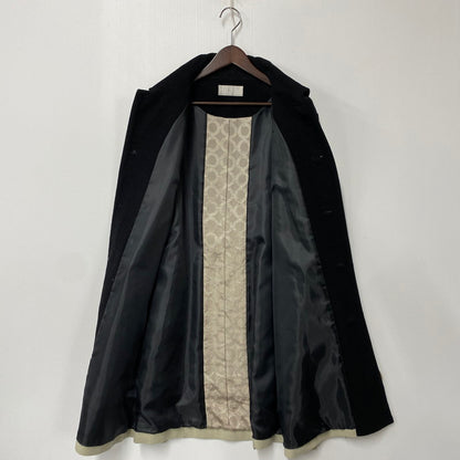 【中古品】【レディース】 NOOY ヌーイ WOOL COAT ウール コート アウター 170-260212-cs-11-izu サイズ：不明 カラー：ブラック 万代Net店