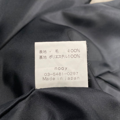 【中古品】【レディース】 NOOY ヌーイ WOOL COAT ウール コート アウター 170-260212-cs-11-izu サイズ：不明 カラー：ブラック 万代Net店