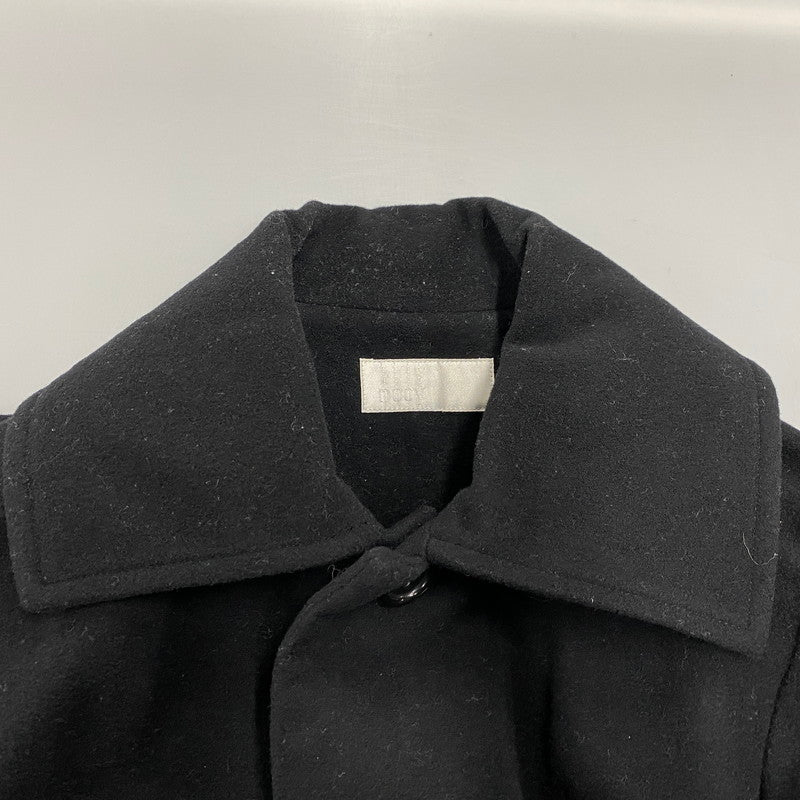 【中古品】【レディース】 NOOY ヌーイ WOOL COAT ウール コート アウター 170-260212-cs-11-izu サイズ：不明 カラー：ブラック 万代Net店