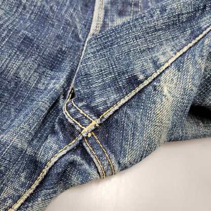 【現状渡し品】【メンズ】 STORMYBLUE DENIM PANTS LOT421 ストーミーブルー デニムパンツ ジーンズ ボトムス 156-260214-as-04-izu サイズ：32×35 カラー：インディゴ 万代Net店