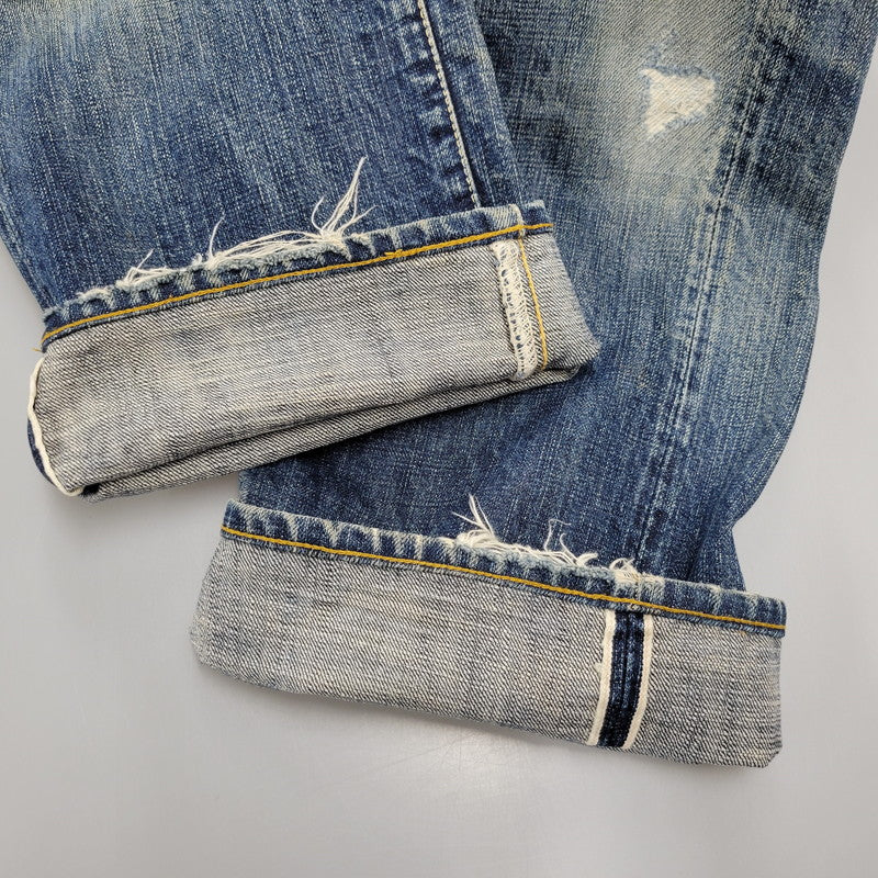 【現状渡し品】【メンズ】 STORMYBLUE DENIM PANTS LOT421 ストーミーブルー デニムパンツ ジーンズ ボトムス 156-260214-as-04-izu サイズ：32×35 カラー：インディゴ 万代Net店