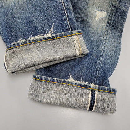 【現状渡し品】【メンズ】 STORMYBLUE DENIM PANTS LOT421 ストーミーブルー デニムパンツ ジーンズ ボトムス 156-260214-as-04-izu サイズ：32×35 カラー：インディゴ 万代Net店