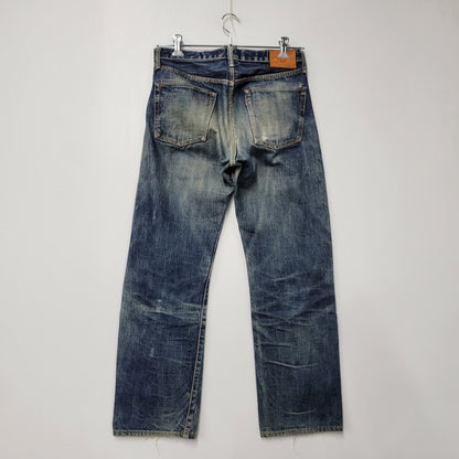 【現状渡し品】【メンズ】 STORMYBLUE DENIM PANTS LOT421 ストーミーブルー デニムパンツ ジーンズ ボトムス 156-260214-as-04-izu サイズ：32×35 カラー：インディゴ 万代Net店