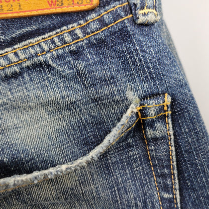 【現状渡し品】【メンズ】 STORMYBLUE DENIM PANTS LOT421 ストーミーブルー デニムパンツ ジーンズ ボトムス 156-260214-as-04-izu サイズ：32×35 カラー：インディゴ 万代Net店