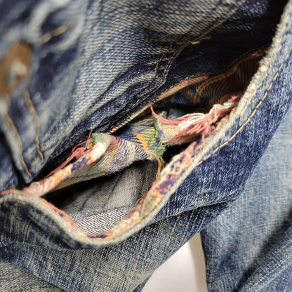 【現状渡し品】【メンズ】 STORMYBLUE DENIM PANTS LOT421 ストーミーブルー デニムパンツ ジーンズ ボトムス 156-260214-as-04-izu サイズ：32×35 カラー：インディゴ 万代Net店