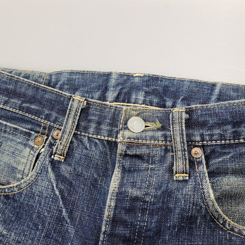 【現状渡し品】【メンズ】 STORMYBLUE DENIM PANTS LOT421 ストーミーブルー デニムパンツ ジーンズ ボトムス 156-260214-as-04-izu サイズ：32×35 カラー：インディゴ 万代Net店