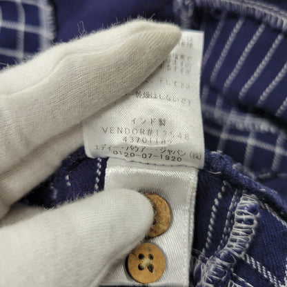 【中古品】【メンズ】 L/S PATCHWORK SHIRT 034-9378 ロングスリーブ パッチワーク シャツ 長袖 トップス 144-260223-as-29-izu サイズ：XL カラー：ネイビー 万代Net店