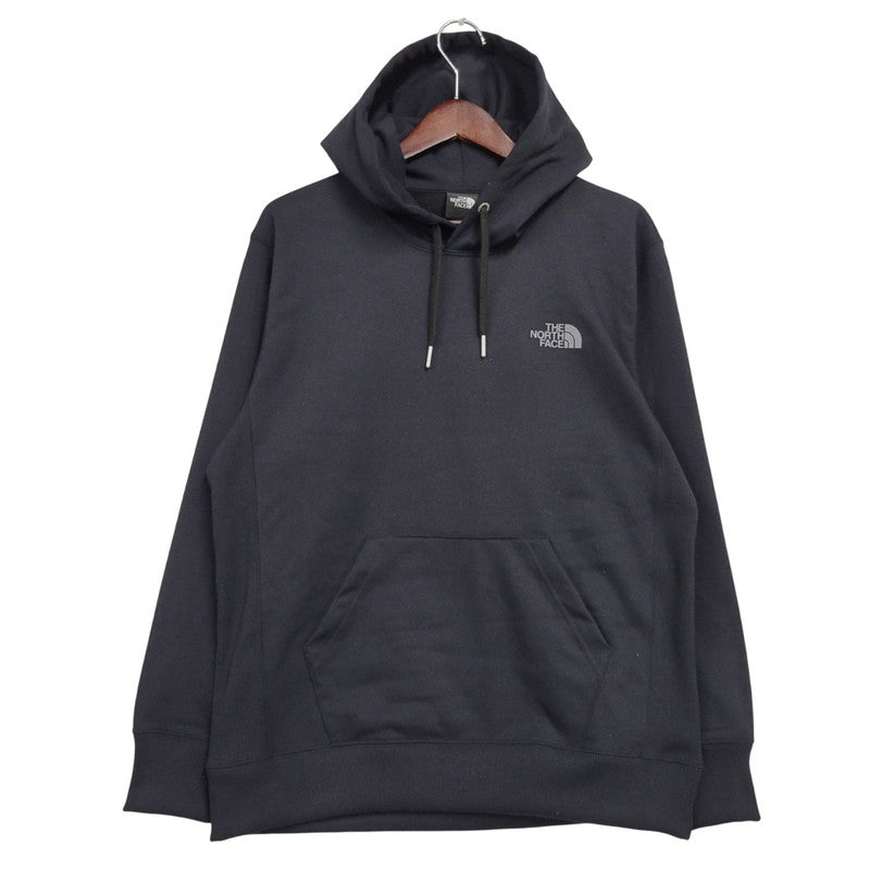 【中古品】【メンズ】 BACK SQUARE LOGO HOODIE NT62533 バック スクエア ロゴ フーディ パーカー 長袖 トップス 144-260212-ay-07-izu サイズ：S カラー：ブラック 万代Net店