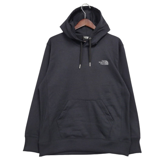 【中古品】【メンズ】 BACK SQUARE LOGO HOODIE NT62533 バック スクエア ロゴ フーディ パーカー 長袖 トップス 144-260212-ay-07-izu サイズ：S カラー：ブラック 万代Net店