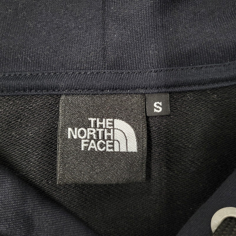 【中古品】【メンズ】 BACK SQUARE LOGO HOODIE NT62533 バック スクエア ロゴ フーディ パーカー 長袖 トップス 144-260212-ay-07-izu サイズ：S カラー：ブラック 万代Net店