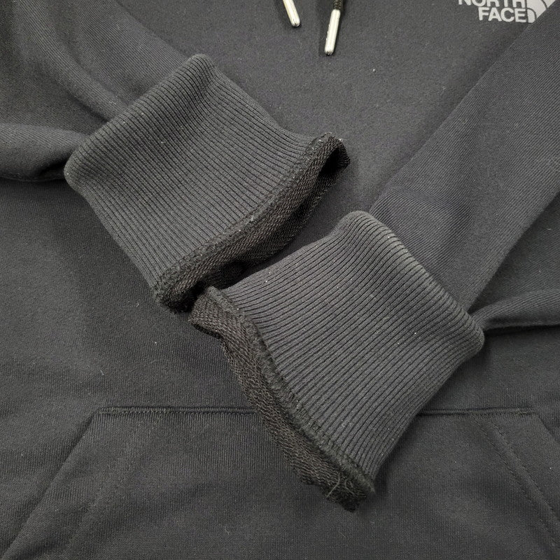 【中古品】【メンズ】 BACK SQUARE LOGO HOODIE NT62533 バック スクエア ロゴ フーディ パーカー 長袖 トップス 144-260212-ay-07-izu サイズ：S カラー：ブラック 万代Net店