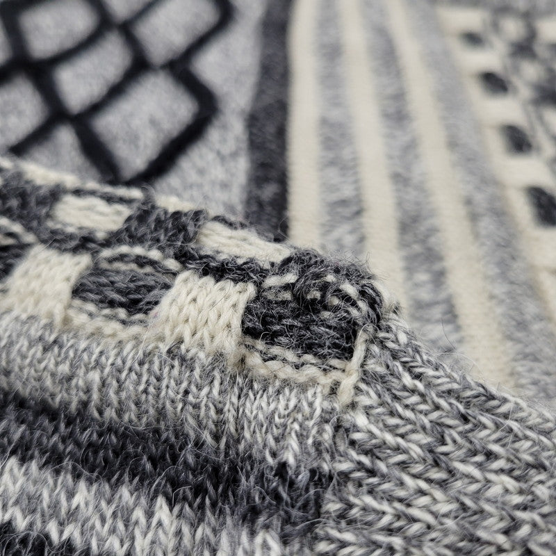 【中古品】【メンズ】 SIMPLE LIFE シンプルライフ WOOL 3D KNIT ウール ニット トップス 長袖 146-260213-kh-01-izu サイズ：L カラー：マルチ 万代Net店