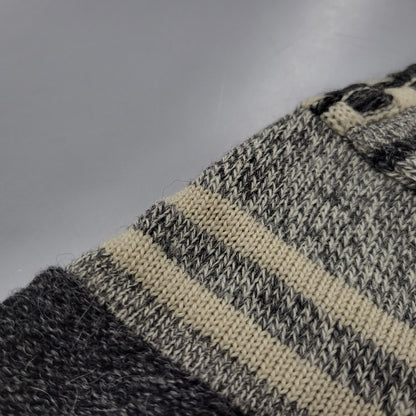 【中古品】【メンズ】 SIMPLE LIFE シンプルライフ WOOL 3D KNIT ウール ニット トップス 長袖 146-260213-kh-01-izu サイズ：L カラー：マルチ 万代Net店