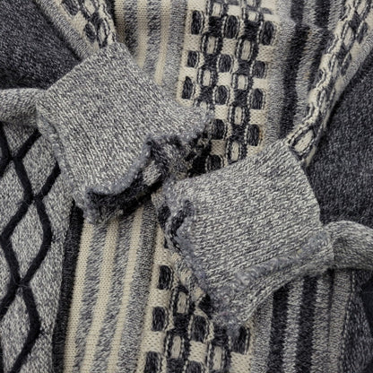 【中古品】【メンズ】 SIMPLE LIFE シンプルライフ WOOL 3D KNIT ウール ニット トップス 長袖 146-260213-kh-01-izu サイズ：L カラー：マルチ 万代Net店