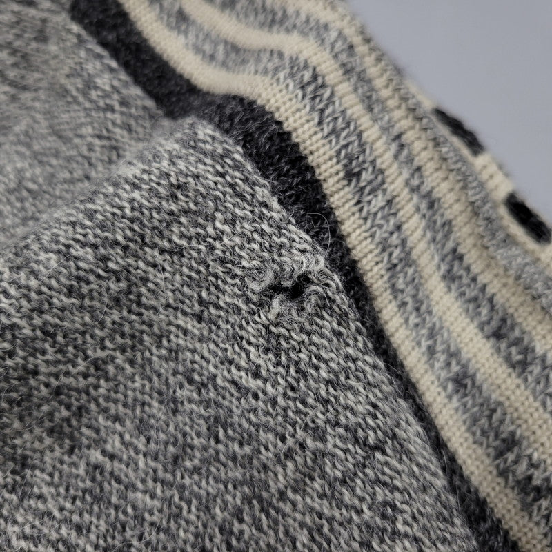 【中古品】【メンズ】 SIMPLE LIFE シンプルライフ WOOL 3D KNIT ウール ニット トップス 長袖 146-260213-kh-01-izu サイズ：L カラー：マルチ 万代Net店