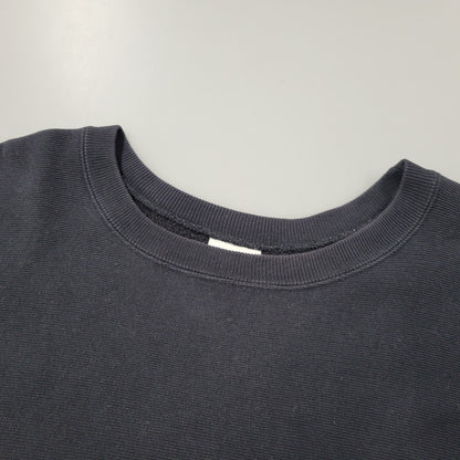 【中古品】【メンズ】 REVERSE WEAVE SWEATSHIRT C3-W004 リバースウィーブ スウェット トレーナー 青単復刻タグ 長袖 トップス 148-260212-ay-04-izu サイズ：M カラー：ブラック 万代Net店