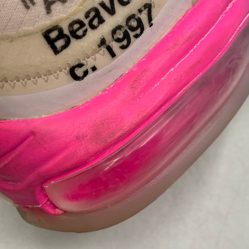 【中古品】【メンズ】 × OFF-WHITE オフホワイト AJ4585-600 AIR MAX エア マックス 97 スニーカー シューズ 靴 160-260209-ya-04-izu サイズ：27.5cm カラー：ELEMENTAL ROSE 万代Net店