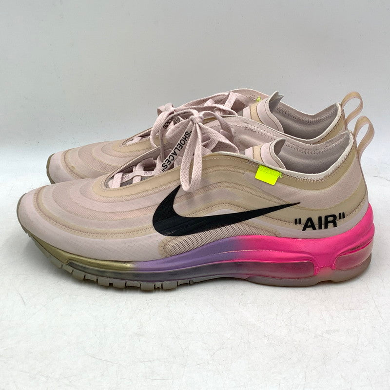 【中古品】【メンズ】 × OFF-WHITE オフホワイト AJ4585-600 AIR MAX エア マックス 97 スニーカー シューズ 靴 160-260209-ya-04-izu サイズ：27.5cm カラー：ELEMENTAL ROSE 万代Net店