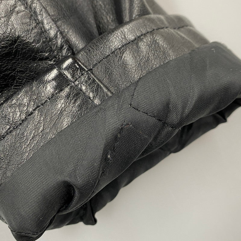 【中古品】【メンズ】 SCHOTT ショット 181 POLICEMAN LEATHER JACKET ポリスマン レザー ジャケット アウター 145-260209-cs-11-izu サイズ：38 カラー：ブラック 万代Net店
