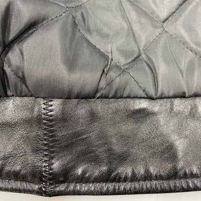 【中古品】【メンズ】 SCHOTT ショット 181 POLICEMAN LEATHER JACKET ポリスマン レザー ジャケット アウター 145-260209-cs-11-izu サイズ：38 カラー：ブラック 万代Net店