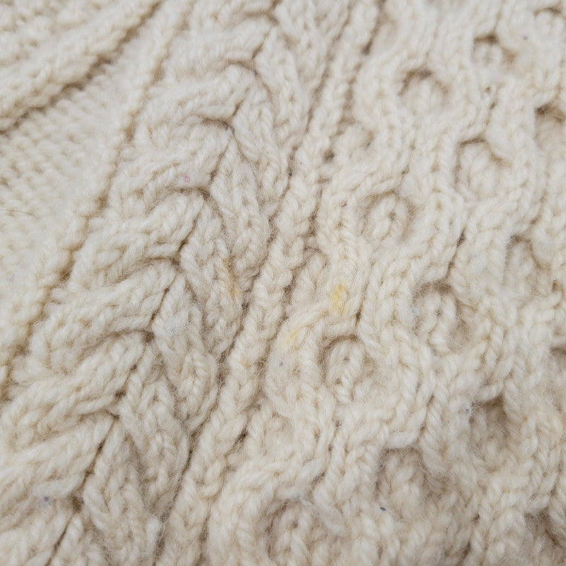 【現状渡し品】【メンズ】 JOHN MOLLOY ジョンモロイ FISHERMAN SWEATER フィッシャーマン セーター トップス 長袖 146-260213-kh-02-izu カラー：アイボリー 万代Net店