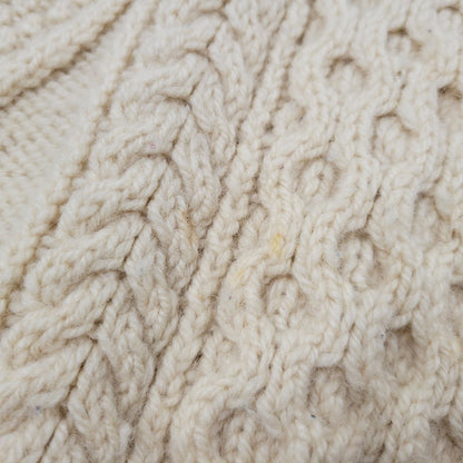 【現状渡し品】【メンズ】 JOHN MOLLOY ジョンモロイ FISHERMAN SWEATER フィッシャーマン セーター トップス 長袖 146-260213-kh-02-izu カラー：アイボリー 万代Net店