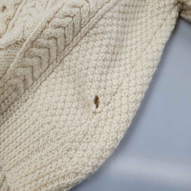 【現状渡し品】【メンズ】 JOHN MOLLOY ジョンモロイ FISHERMAN SWEATER フィッシャーマン セーター トップス 長袖 146-260213-kh-02-izu カラー：アイボリー 万代Net店