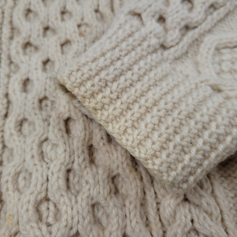 【現状渡し品】【メンズ】 JOHN MOLLOY ジョンモロイ FISHERMAN SWEATER フィッシャーマン セーター トップス 長袖 146-260213-kh-02-izu カラー：アイボリー 万代Net店