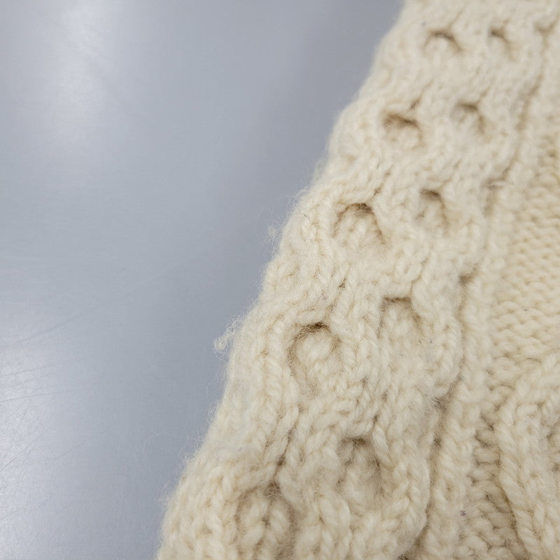 【現状渡し品】【メンズ】 JOHN MOLLOY ジョンモロイ FISHERMAN SWEATER フィッシャーマン セーター トップス 長袖 146-260213-kh-02-izu カラー：アイボリー 万代Net店