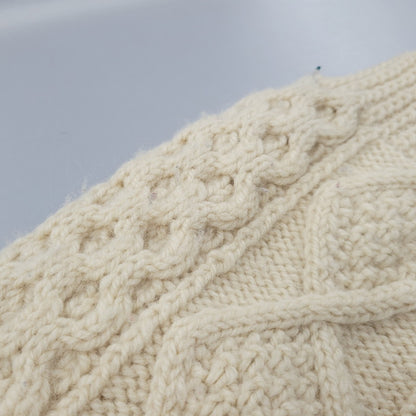 【現状渡し品】【メンズ】 JOHN MOLLOY ジョンモロイ FISHERMAN SWEATER フィッシャーマン セーター トップス 長袖 146-260213-kh-02-izu カラー：アイボリー 万代Net店