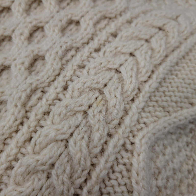【現状渡し品】【メンズ】 JOHN MOLLOY ジョンモロイ FISHERMAN SWEATER フィッシャーマン セーター トップス 長袖 146-260213-kh-02-izu カラー：アイボリー 万代Net店