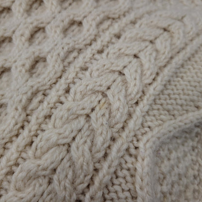 【現状渡し品】【メンズ】 JOHN MOLLOY ジョンモロイ FISHERMAN SWEATER フィッシャーマン セーター トップス 長袖 146-260213-kh-02-izu カラー：アイボリー 万代Net店