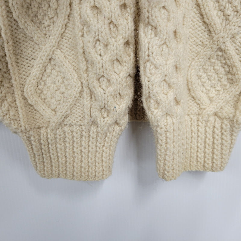 【現状渡し品】【メンズ】 JOHN MOLLOY ジョンモロイ FISHERMAN SWEATER フィッシャーマン セーター トップス 長袖 146-260213-kh-02-izu カラー：アイボリー 万代Net店