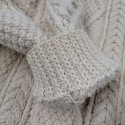【現状渡し品】【メンズ】 JOHN MOLLOY ジョンモロイ FISHERMAN SWEATER フィッシャーマン セーター トップス 長袖 146-260213-kh-02-izu カラー：アイボリー 万代Net店