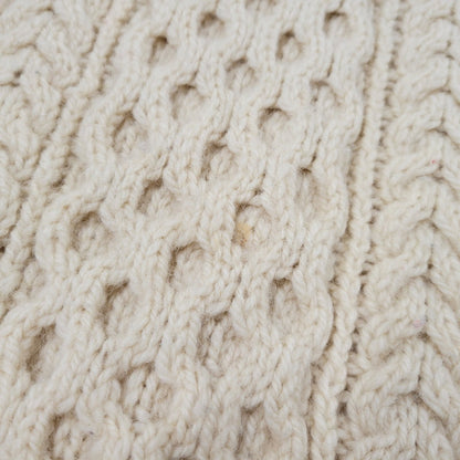 【現状渡し品】【メンズ】 JOHN MOLLOY ジョンモロイ FISHERMAN SWEATER フィッシャーマン セーター トップス 長袖 146-260213-kh-02-izu カラー：アイボリー 万代Net店