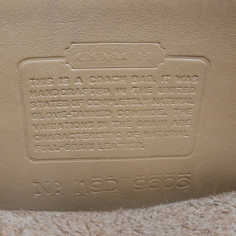 【中古品】【レディース】 OLD COACH オールド コーチ 9303 LEATHER HAND BAG レザー ハンド バッグ カバン 鞄 180-260214-cs-15-izu カラー：ブラウン 万代Net店