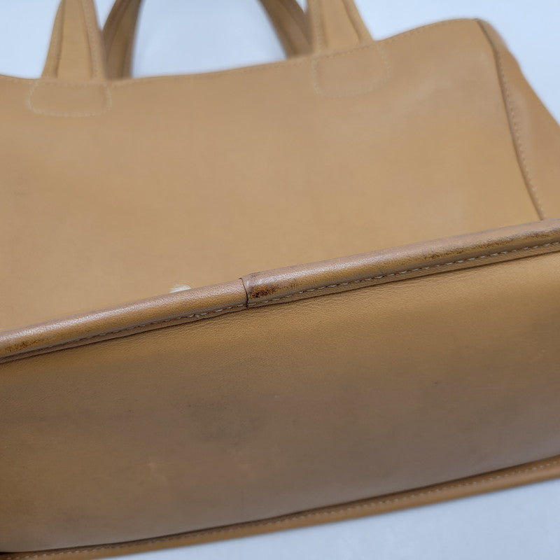 【中古品】【レディース】 OLD COACH オールド コーチ 9303 LEATHER HAND BAG レザー ハンド バッグ カバン 鞄 180-260214-cs-15-izu カラー：ブラウン 万代Net店