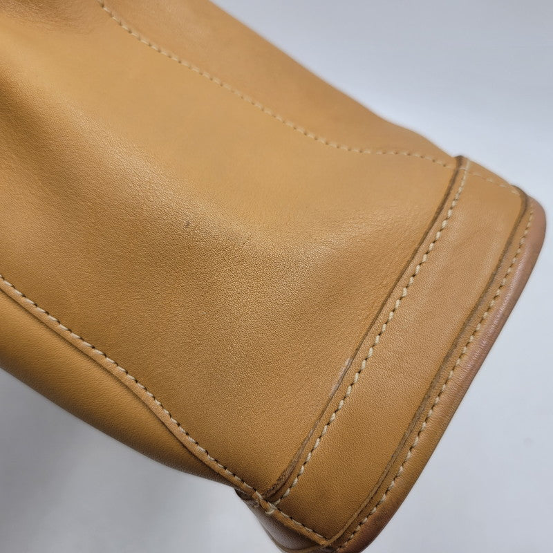 【中古品】【レディース】 OLD COACH オールド コーチ 9303 LEATHER HAND BAG レザー ハンド バッグ カバン 鞄 180-260214-cs-15-izu カラー：ブラウン 万代Net店