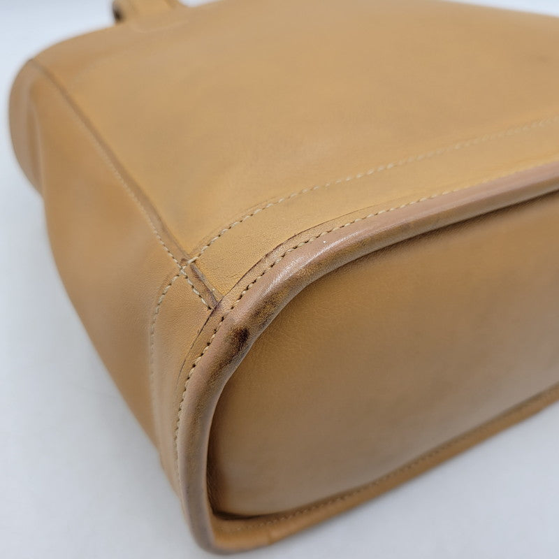 【中古品】【レディース】 OLD COACH オールド コーチ 9303 LEATHER HAND BAG レザー ハンド バッグ カバン 鞄 180-260214-cs-15-izu カラー：ブラウン 万代Net店