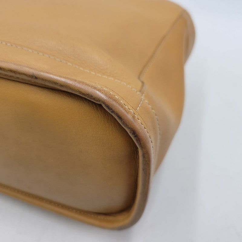 【中古品】【レディース】 OLD COACH オールド コーチ 9303 LEATHER HAND BAG レザー ハンド バッグ カバン 鞄 180-260214-cs-15-izu カラー：ブラウン 万代Net店