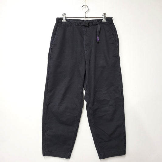 【中古品】【メンズ】 NT5052N STRETCH TWILL WIDE TAPERED PANTS ワイド テーパードパンツ 155-260209-yn-08-izu サイズ：32 カラー：ブラック 万代Net店