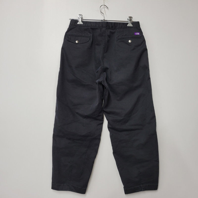 【中古品】【メンズ】 NT5052N STRETCH TWILL WIDE TAPERED PANTS ワイド テーパードパンツ 155-260209-yn-08-izu サイズ：32 カラー：ブラック 万代Net店