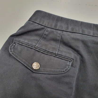 【中古品】【メンズ】 NT5052N STRETCH TWILL WIDE TAPERED PANTS ワイド テーパードパンツ 155-260209-yn-08-izu サイズ：32 カラー：ブラック 万代Net店
