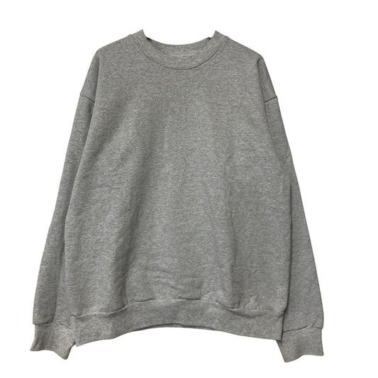 【中古品】【メンズ】 LOSANGELES APPAREL ロサンゼルスアパレル 14OZ CREWNECK SWEAT クルーネック スウェット トップス 長袖 142-260214-cs-03-izu サイズ：L カラー：グレー 万代Net店
