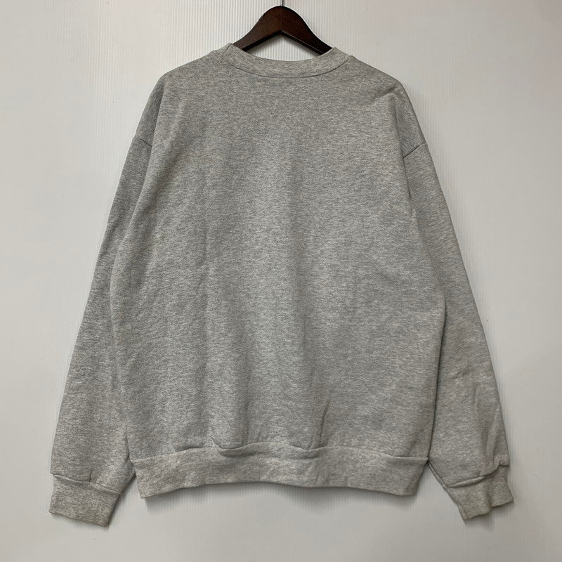 【中古品】【メンズ】 LOSANGELES APPAREL ロサンゼルスアパレル 14OZ CREWNECK SWEAT クルーネック スウェット トップス 長袖 142-260214-cs-03-izu サイズ：L カラー：グレー 万代Net店